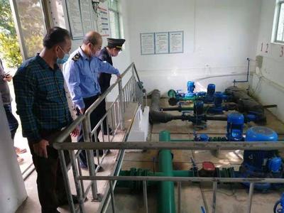 ?？诿捞m區開展集中式供水與污水處理單位疫情防控專項執法檢查，筑牢公共衛生防線